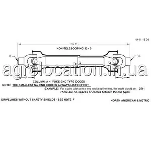 АГРОЛОКАЦІЯ Вал ведучий AL200976 до техніки John Deere (унікальний ID: AL200976) АГРОЛОКАЦІЯ Вал ведучий AL200976 до техніки John Deere (унікальний ID: AL200976)