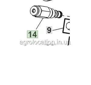 АГРОЛОКАЦІЯ Клапан гідравлічний RE244510 John Deere (унікальний ID: RE244510) АГРОЛОКАЦІЯ Клапан гідравлічний RE244510 John Deere (унікальний ID: RE244510)