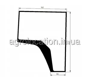 АГРОЛОКАЦІЯ Скло дверей (праве) R124665, R167954 на John Deere JD8400/8410/8420/8520 (унікальний ID: R124665) АГРОЛОКАЦІЯ Скло дверей (праве) R124665, R167954 на John Deere JD8400/8410/8420/8520 (унікальний ID: R124665)