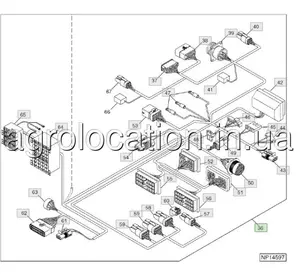 АГРОЛОКАЦІЯ Джгут проводів AN208525 до John Deere 4720 (унікальний ID: AN208525) АГРОЛОКАЦІЯ Джгут проводів AN208525 до John Deere 4720 (унікальний ID: AN208525)