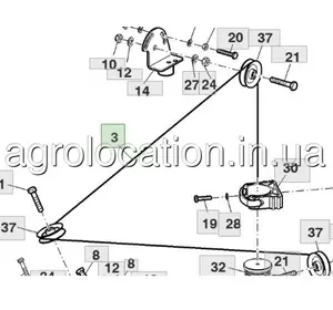 АГРОЛОКАЦІЯ Кабель WZ2401007 до техніки John Deere (унікальний ID: WZ2401007) АГРОЛОКАЦІЯ Кабель WZ2401007 до техніки John Deere (унікальний ID: WZ2401007)