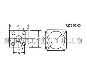 АГРОЛОКАЦІЯ Прокладка R156636 до техніки John Deere (унікальний ID: R156636) АГРОЛОКАЦІЯ Прокладка R156636 до техніки John Deere (унікальний ID: R156636)