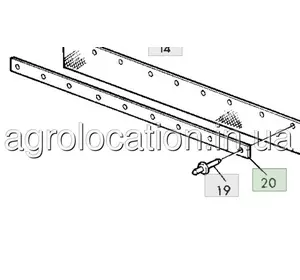 АГРОЛОКАЦІЯ Пластина Z73822 John Deere (унікальний ID: Z73822) АГРОЛОКАЦІЯ Пластина Z73822 John Deere (унікальний ID: Z73822)