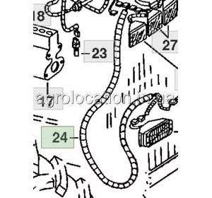 АГРОЛОКАЦІЯ Джгут проводів RE60633 на John Deere 8100, 8200, 8300, 8400 (унікальний ID: RE60633) АГРОЛОКАЦІЯ Джгут проводів RE60633 на John Deere 8100, 8200, 8300, 8400 (унікальний ID: RE60633)