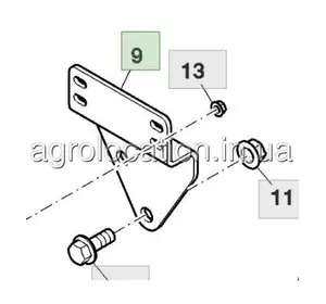 АГРОЛОКАЦІЯ Кронштейн AL213425 на техніку John Deere (унікальний ID: AL213425) АГРОЛОКАЦІЯ Кронштейн AL213425 на техніку John Deere (унікальний ID: AL213425)