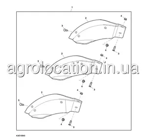 АГРОЛОКАЦІЯ Комплект Пластин Ротора KXE10041 John Deere (унікальний ID: KXE10041) АГРОЛОКАЦІЯ Комплект Пластин Ротора KXE10041 John Deere (унікальний ID: KXE10041)