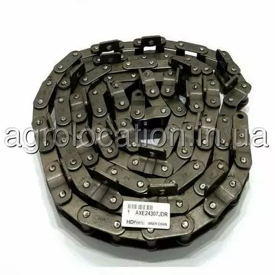 АГРОЛОКАЦІЯ Ланцюги транспортера (к/т 3 шт) без планок, JOHN DEERE STS, S серии (Cametet) AXE24307