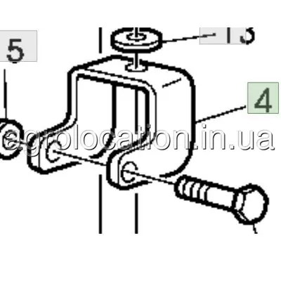 АГРОЛОКАЦІЯ Тримач Опора R106555 John Deere (унікальний ID: R106555)